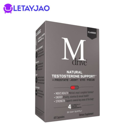 Mdrive Boost Testosterone 60 Capsules in Pakistan
